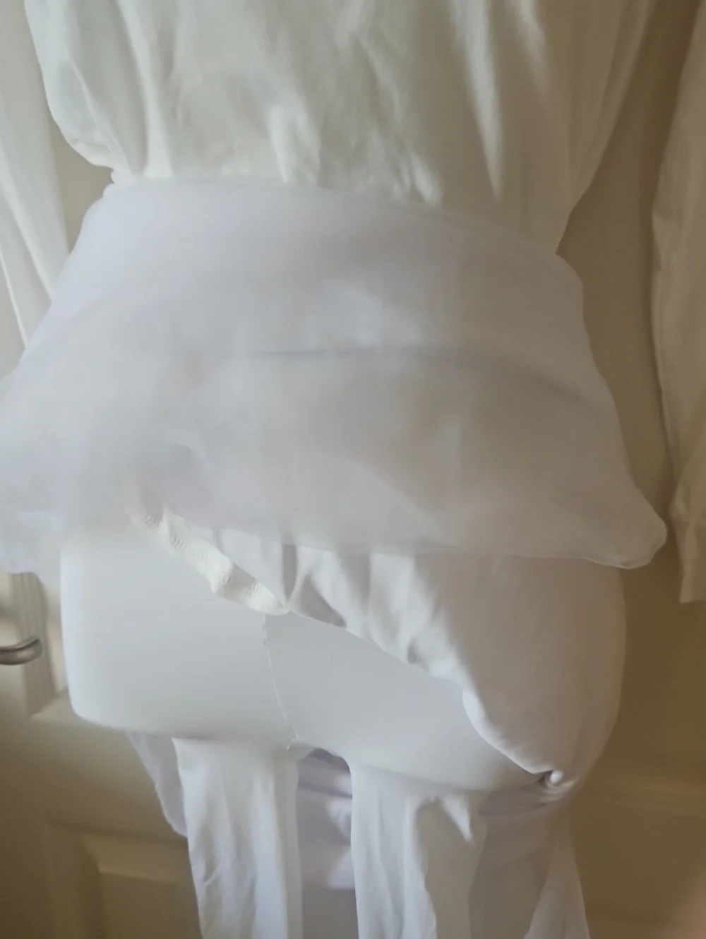 Halloween Costume All White Ferrie God Mother Perhaps 3 Pces. Lined